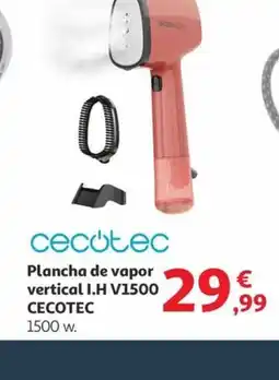 Alcampo CECOTEC Plancha de vapor vertical I.H V1500 oferta