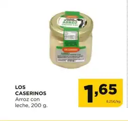 Alimerka LOS CASERINOS Arroz con leche oferta