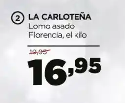 Alimerka LA CARLOTEÑA Lomo asado Florencia oferta