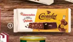 Alimerka EL ALMENDRO Turrón de chocolate crujiente Cacaolat oferta