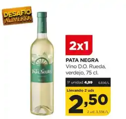 Alimerka PATA NEGRA Vino D.O. Rueda, verdejo oferta