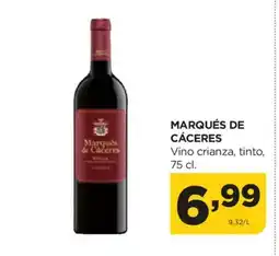 Alimerka MARQUÉS DE CÁCERES Vino crianza, tinto oferta