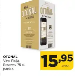 Alimerka OTOÑAL Vino Rioja, Reserva oferta