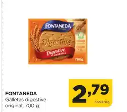 Alimerka FONTANEDA Galletas digestive original oferta