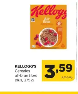 Alimerka KELLOGG'S Cereales all-bran fibre plus oferta