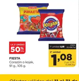 Alimerka FIESTA Corazón o kojak oferta