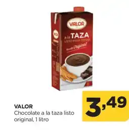 Alimerka VALOR Chocolate a la taza listo original oferta