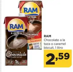 Alimerka RAM Chocolate a la taza o caramel biscuit oferta