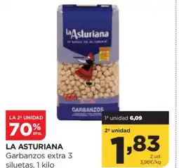 Alimerka LA ASTURIANA Garbanzos extra 3 siluetas oferta