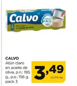Alimerka CALVO Atún claro en aceite de oliva oferta