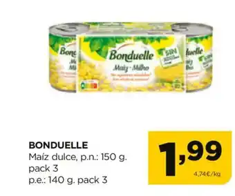 Alimerka BONDUELLE Maíz dulce oferta