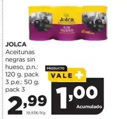 Alimerka JOLCA Aceitunas negras sin hueso oferta