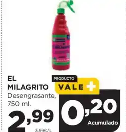 Alimerka EL MILAGRITO Desengrasante oferta