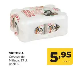 Alimerka VICTORIA Cerveza de Málaga oferta