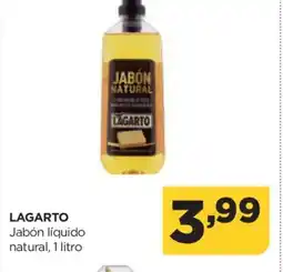 Alimerka LAGARTO Jabón líquido natural oferta