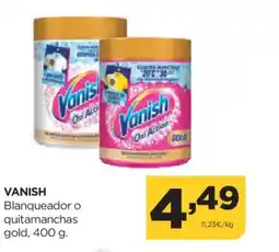 Alimerka VANISH Blanqueador o quitamanchas gold oferta