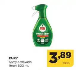 Alimerka FAIRY Spray prelavado limón oferta