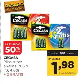 Alimerka CEGASA Pilas super alkaline oferta