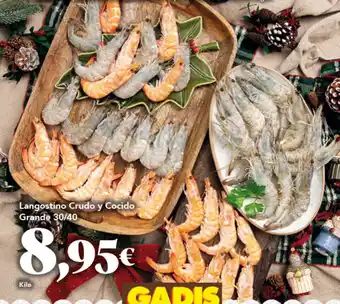 Langostino Crudo y Cocido Grande 30/40