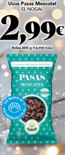Gadis EL NOGAL Uvas Pasas Moscatel oferta