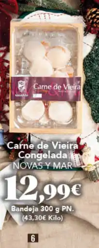 Gadis NOVAS Y MAR Carne de Vieira Congelada oferta