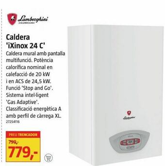 Bauhaus Caldera lamborghini oferta