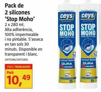 Bauhaus Silicona ceys oferta