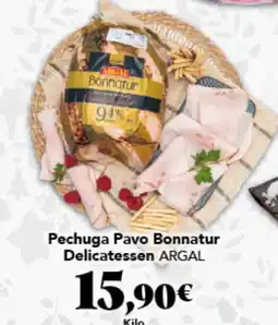 Gadis ARGAL Pechuga Pavo Bonnatur Delicatessen oferta