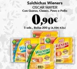 Gadis OSCAR MAYER Salchichas Wieners oferta