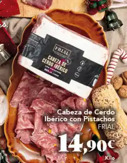Gadis FRIAL Cabeza de Cerdo Ibérico con Pistachos oferta