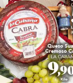 Gadis LA CABANA Queso Suave- Cremoso Cabra oferta