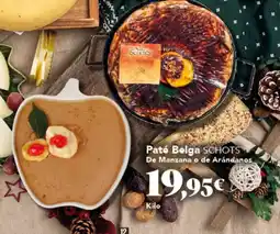 Gadis SCHOTS Paté Bolga De Manzana o de Arándanos oferta