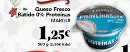 Gadis MARGUI Queso Fresco Batido 0% Proteínas oferta