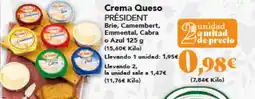 Gadis PRÉSIDENT Crema Queso oferta