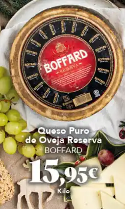 Gadis BOFFARD Queso Puro do Ovoja Rosorva oferta