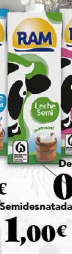 Gadis RAM Leche Semidesnatada oferta