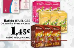 Gadis IFA ELIGES Batido De Vainilla, Fresa o Cacao oferta