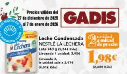 Gadis NESTLÉ LA LECHERA Leche Condensada oferta