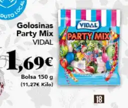 Gadis VIDAL Golosinas Party Mix oferta