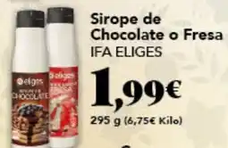 Gadis IFA ELIGES Sirope de Chocolate o Fresa oferta