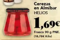 Gadis HELIOS Cerezas en Almíbar oferta