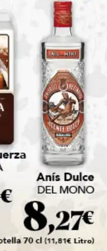 Gadis DEL MONO Anís Dulce oferta
