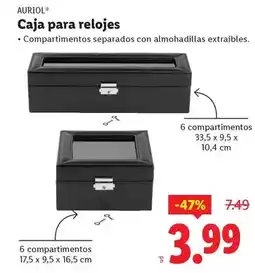 Ocine Auriol - caja para relojes oferta