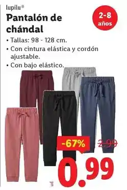 Ocine Lupilu - pantalón de chándal oferta