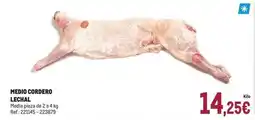 Makro Medio cordero lechal oferta