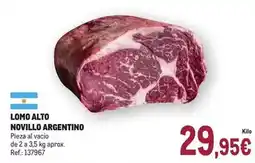 Makro Lomo alto novillo argentino oferta
