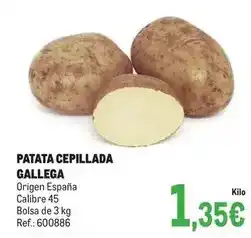 Makro Gallega - patata cepillada oferta