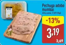 ALDI Pechuga adobo mumbai oferta