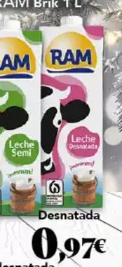 Gadis Mam - leche semi o semi o semidesnatada oferta
