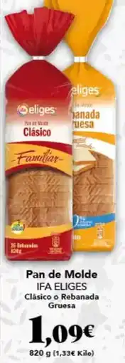 Gadis Ifa eliges - pan de molde oferta